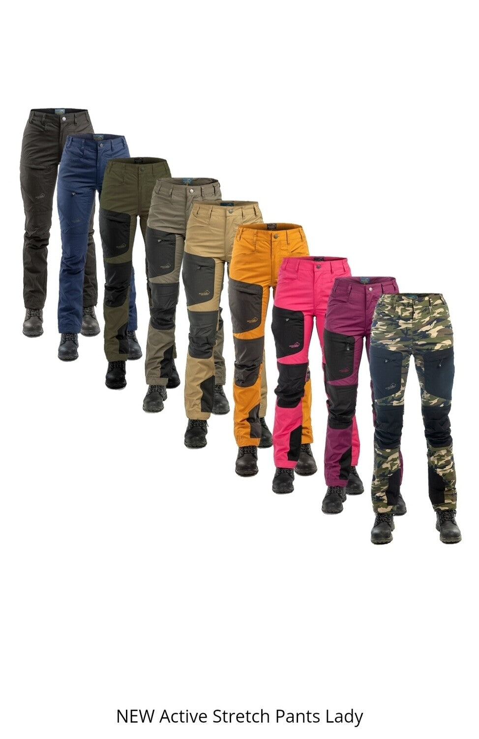 Pantalon extensible actif (femme) - Arrak | Version normale