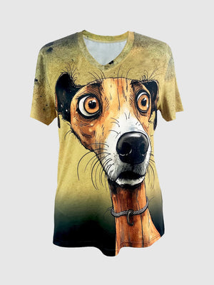 Chemise col rond (Perfect World) - Dog is Awesome (30% de réduction)