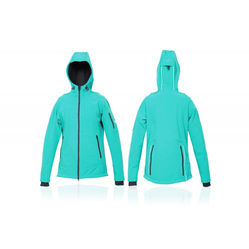 Jacke Softshell Neues Türkis