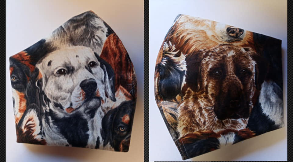 Maske Herdenschutzhunde
