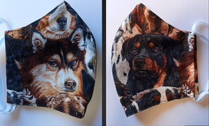 Maske Husky-Rotti