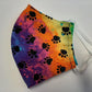 Maske Regenbogen Pfoten 2