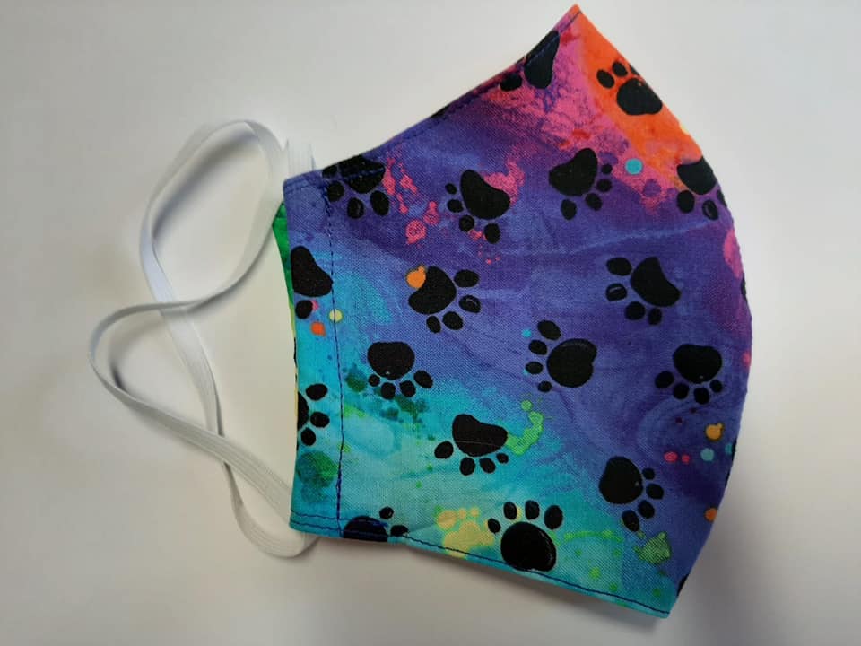 Maske Regenbogenpfoten 3