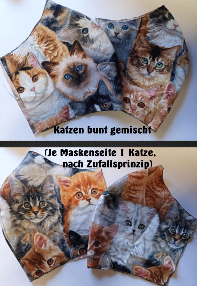 Masken Katzen