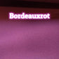 Stoff Bordeauxrot