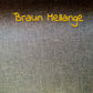 Stoff Braun-Mellange