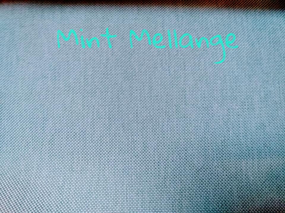 Stoff Mint Mellange