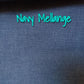 Stoff Navy Mellange