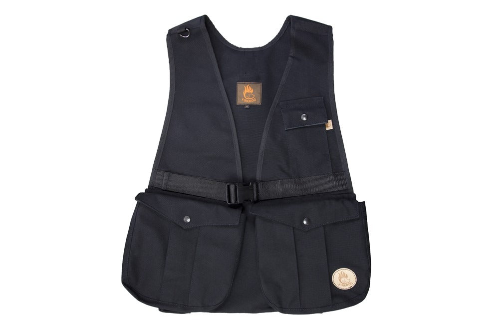 dummyweste canvas schwarz