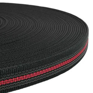 Towing leash (rubberized webbing) - animal paws
