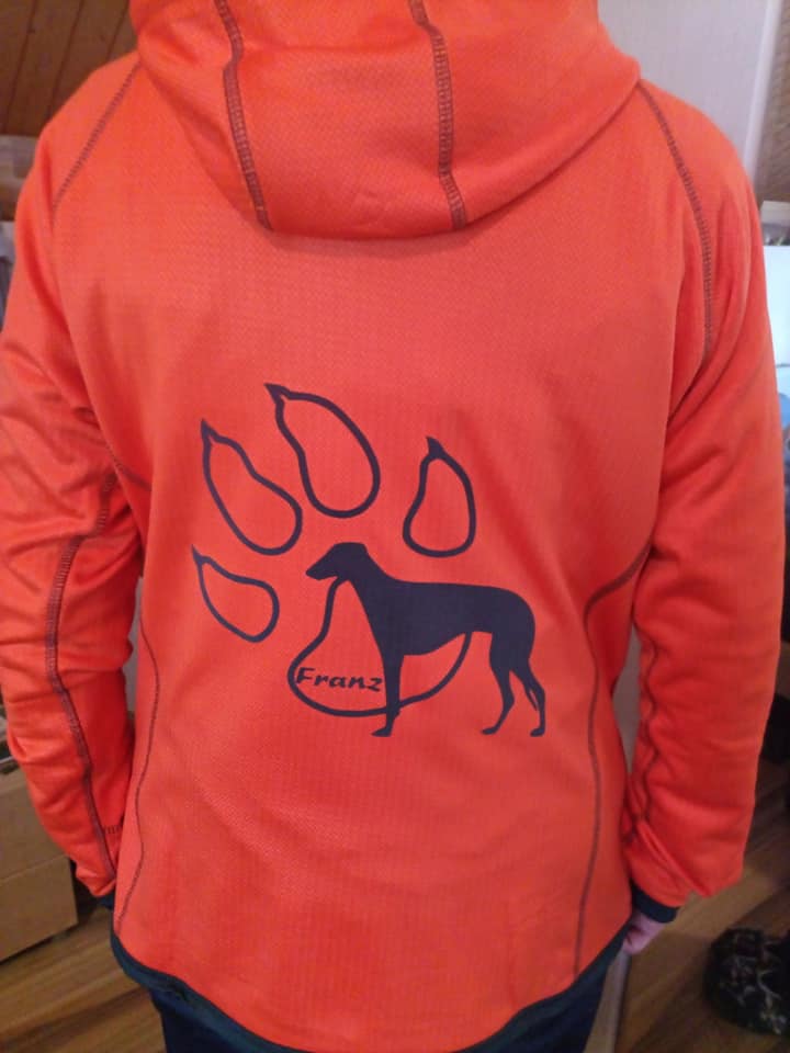 jacke franz orange