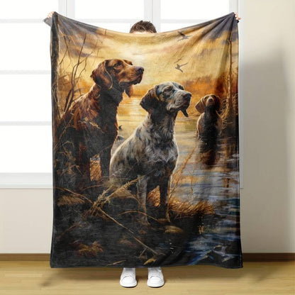 Flauschige Kuscheldecken Flanell / Tagesdecken diverse Tiermotive (Hund, Wolf, etc)