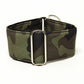 Zugstopp Halsband Martingale verstellbar (5cm breit, Camouflage) - Sofadogwear