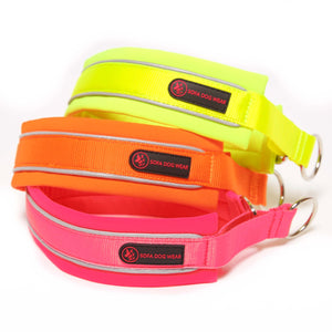 Soft-Zugstopp Halsband Neon (3.5cm breit) - Sofadogwear