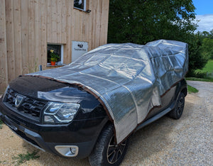 90% Aluminet - Hitzeschutz / Schattennetz