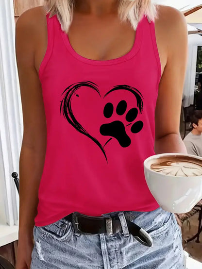 Tank Top (Pfote mit Herz)