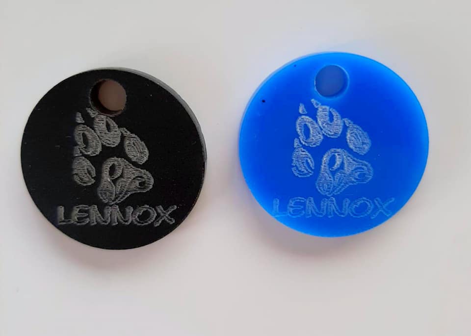 plakette lennox und pfote