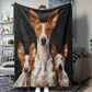 Flauschige Kuscheldecken Flanell / Tagesdecken diverse Tiermotive (Hund, Wolf, etc)